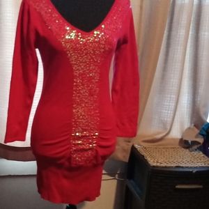 Sequin tunic top/dress